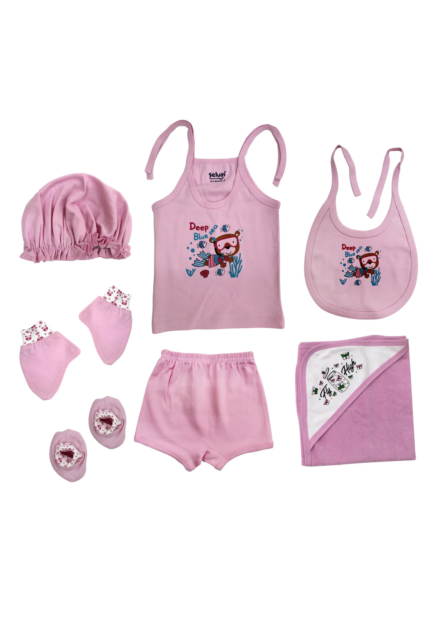 Infant Gift Box Chocolate - Pink